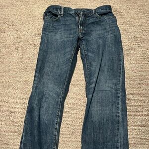 Gap straight jeans. 32x36